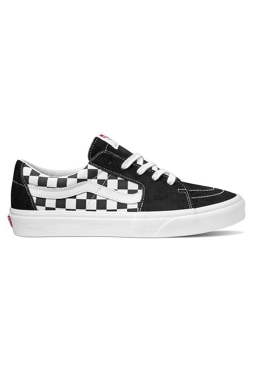 VANS SK8 LOW BLACK/CHECKERBOARD Pretty Rad Store