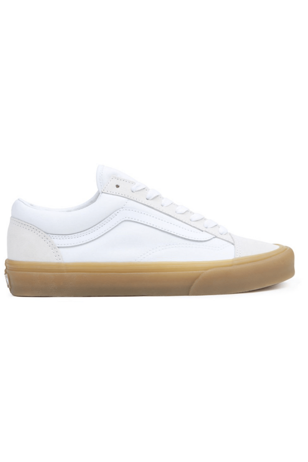 Vans authentic hotsell white gum