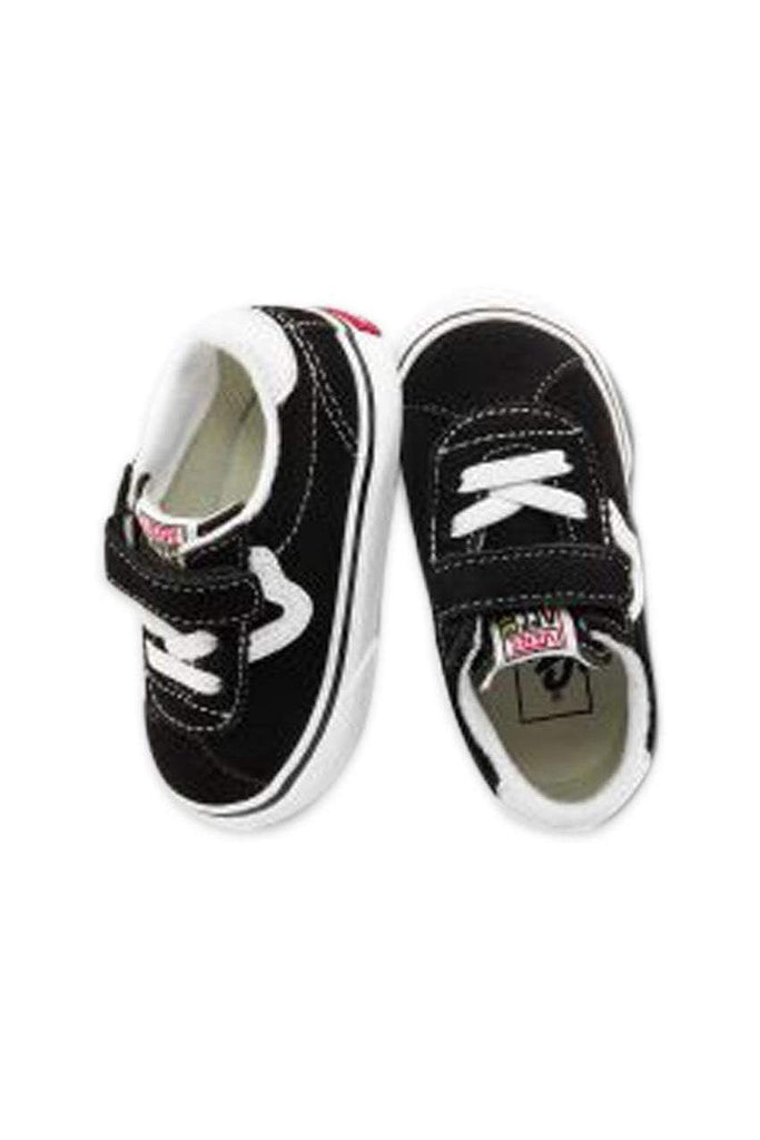 VANS FOOTWEAR VANS TODDLER SPORT VELCRO - BLACK/WHITE