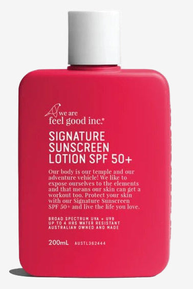 WE ARE FEEL GOOD INC. SKIN CARE WE ARE FEEL GOOD 200ML 'SIGNATURE SUNSCREEN' SPF 50+