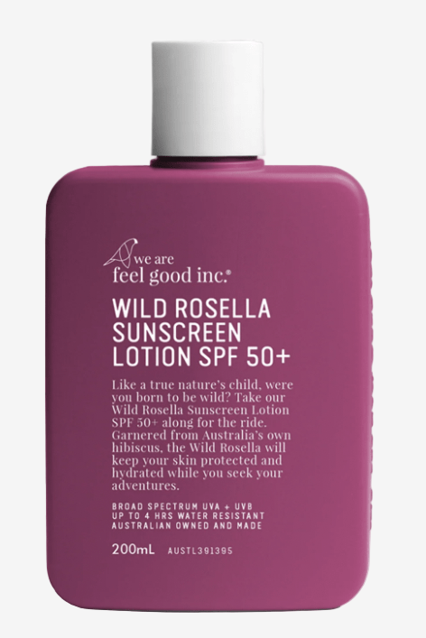WE ARE FEEL GOOD INC. SKIN CARE WE ARE FEEL GOOD 200ML 'WILD ROSELLA SUNSCREEN' SPF 50+