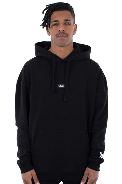 WNDRR HOODIES WNDRR HOXTON HEAVY WEIGHT HOOD - BLACK