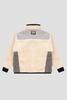 WNDRR JACKET WNDRR COUNT IT SHERPA JACKET - GREY/OFF WHITE