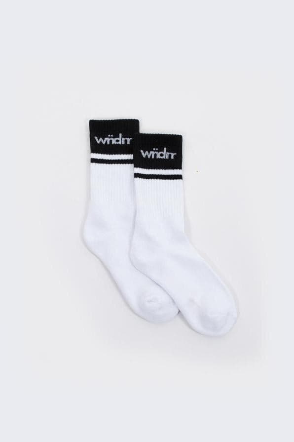 WNDRR SOCKS WNDRR MIRAGE SOCKS 3PK - BLACK/WHITE
