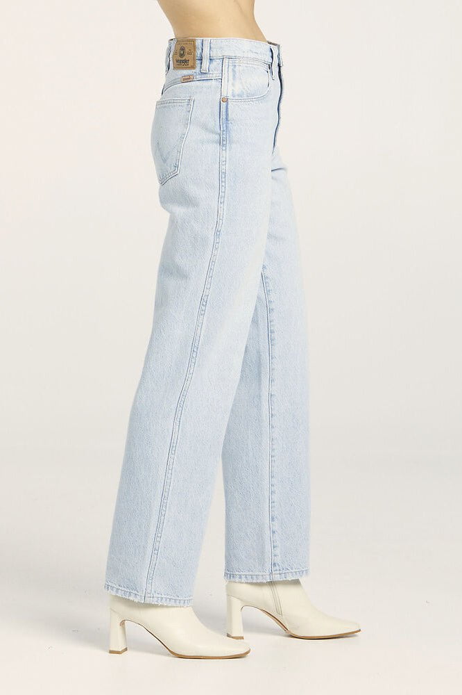 WRANGLER LADIES JEANS WRANGLER MID RISE VINTAGE STRAIGHT - SUMMER LOVE