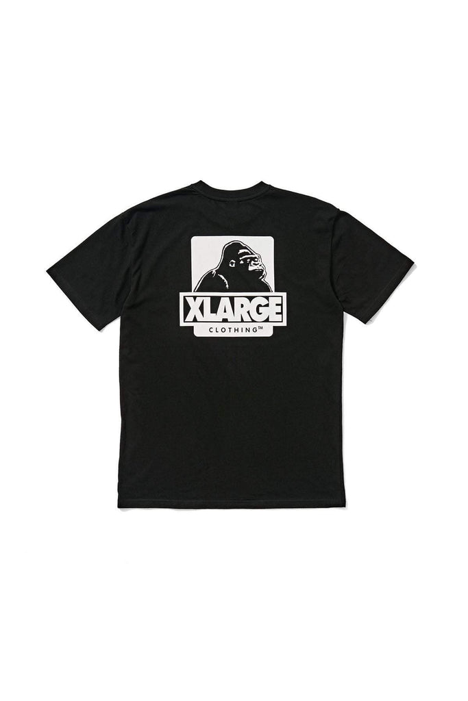 X-LARGE TEE'S X-LARGE 91 TEXT SS TEE - BLACK